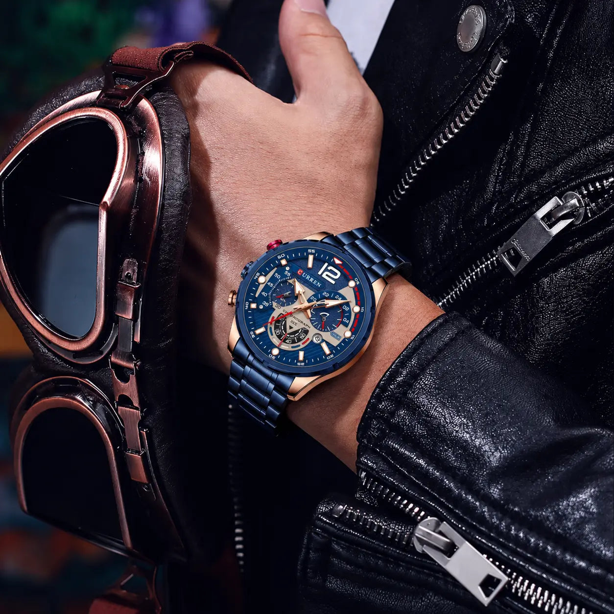 Reloj Impermeable Para Hombre Zafiro™
