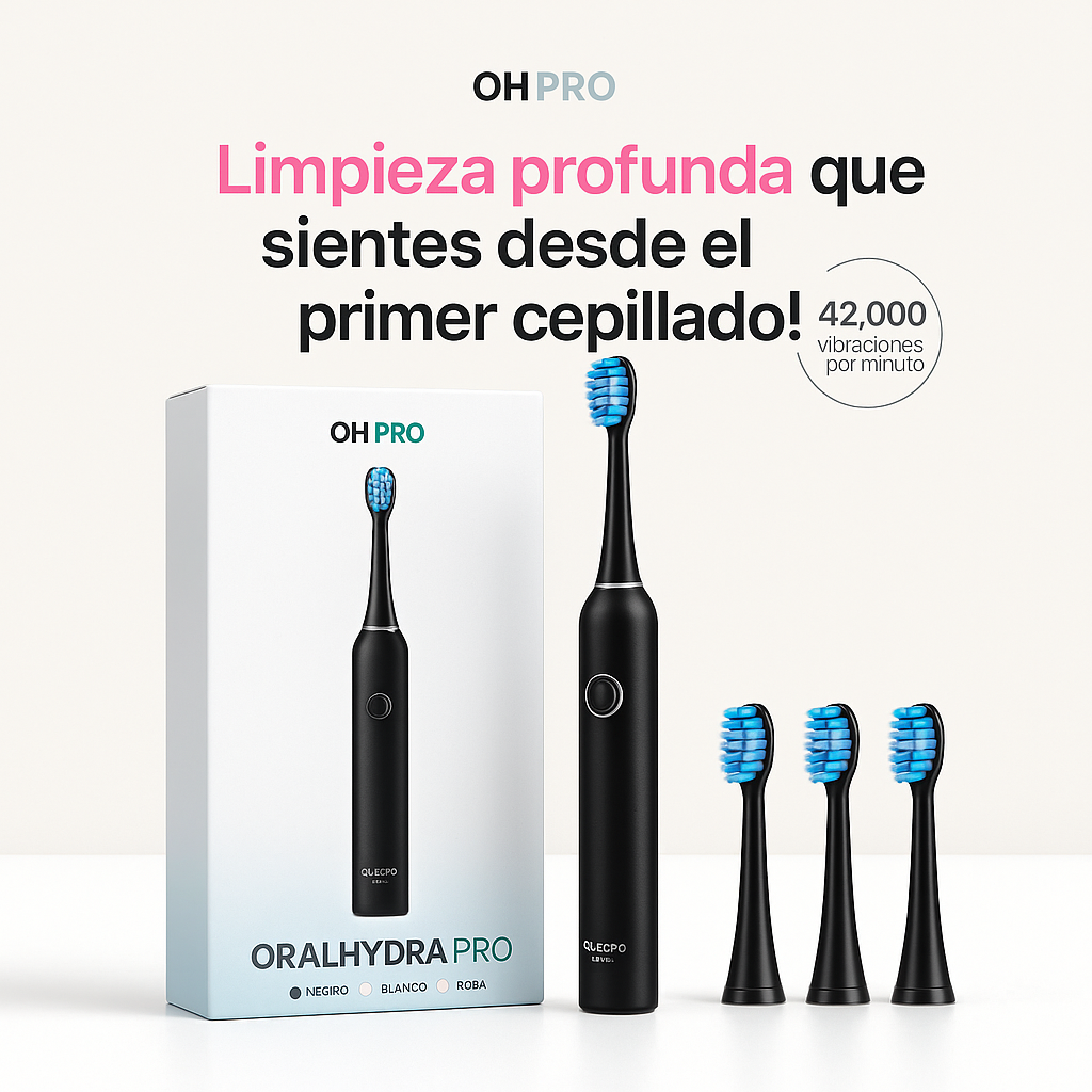 Cepillo de Dientes Eléctrico - OralHydra Pro®
