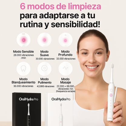 Cepillo de Dientes Eléctrico - OralHydra Pro®