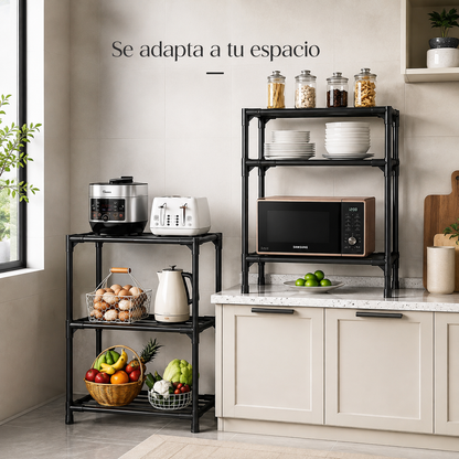 OrganiRack PRO™ - Estante Organizadora de Cocina 6 Niveles