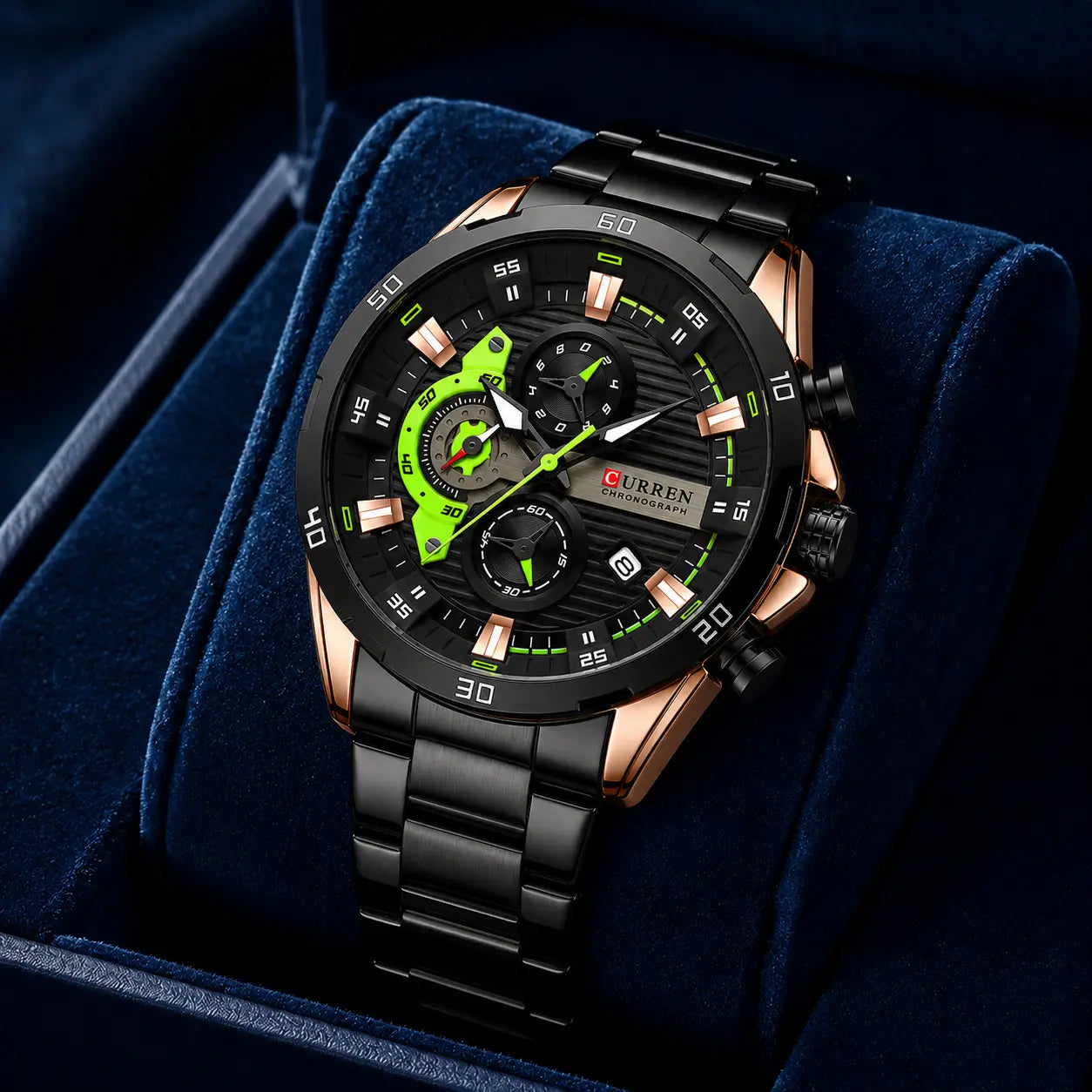Reloj Impermeable Para Hombre Esmeralda™