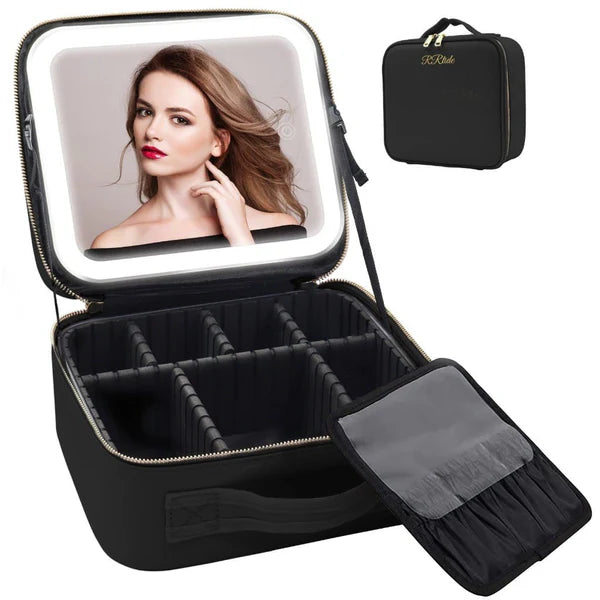 Estuche Luminaire Pro – Espejo LED de Belleza