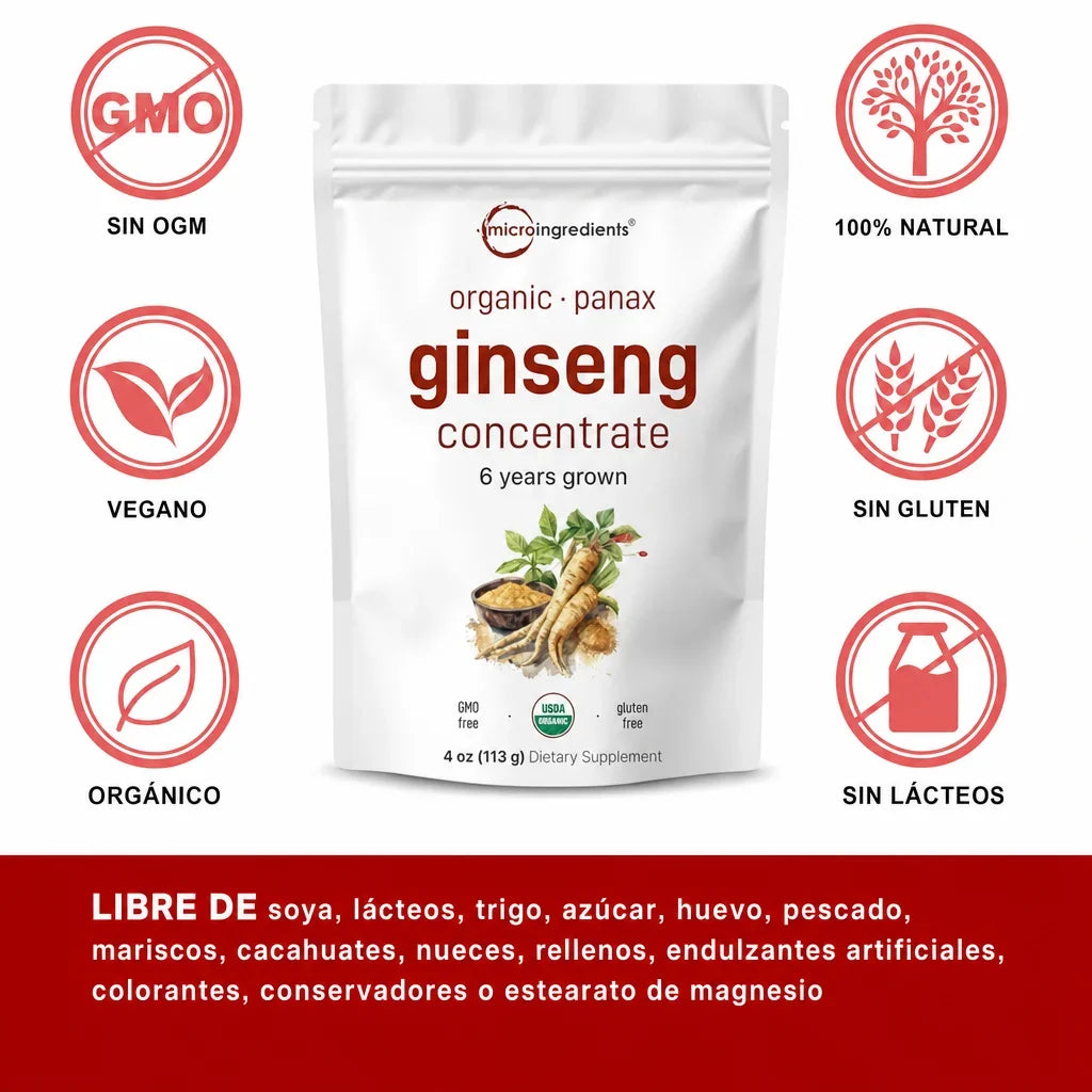 Compra 1 y Llévate 2 - Ginseng Orgánico 113 g