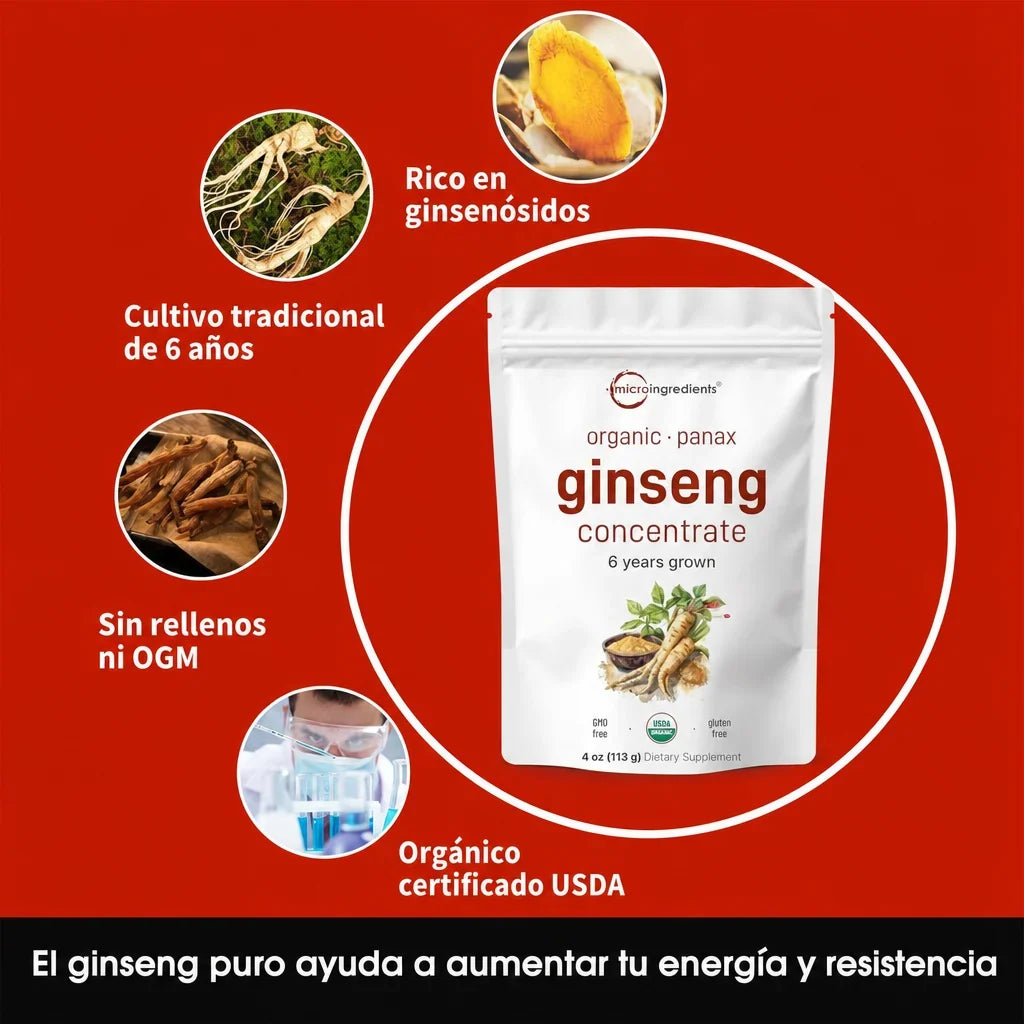 Compra 1 y Llévate 2 - Ginseng Orgánico 113 g