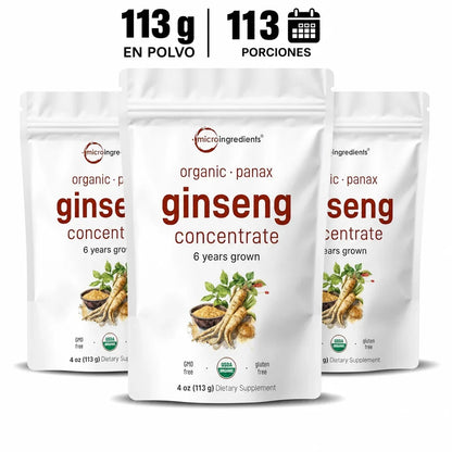 Compra 1 y Llévate 2 - Ginseng Orgánico 113 g