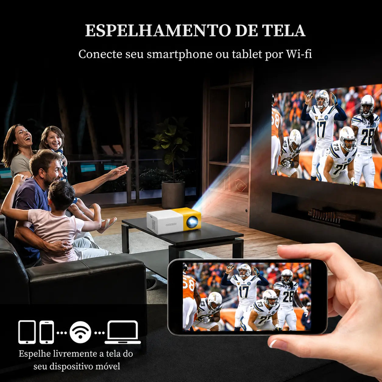 Mini Proyector Portátil CineMax™ [ÚLTIMAS UNIDADES]