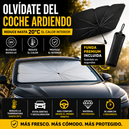 SombraDrive™ – Parasol Plegable para Coche