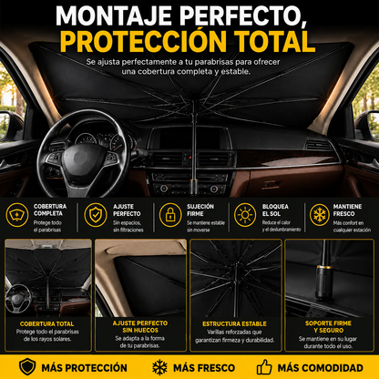 SombraDrive™ – Parasol Plegable para Coche